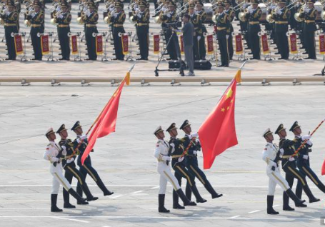 九三阅兵观察：徒步方队展示中国军队力量结构新布局