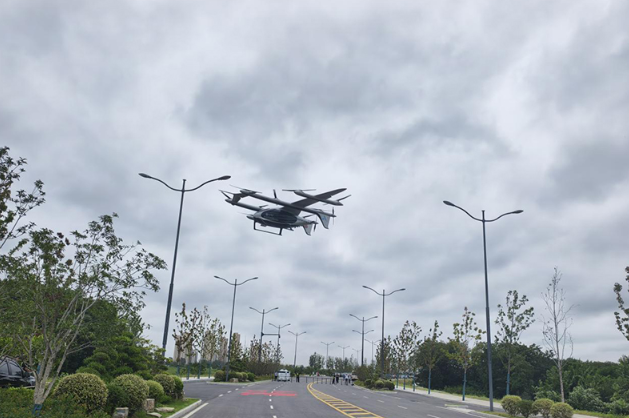 首飞！合肥——怀宁低空无人跨城货运航线启用