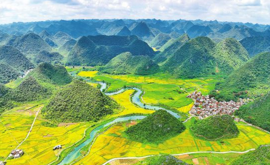 云岭沃野迎丰收 乡村振兴绘新景