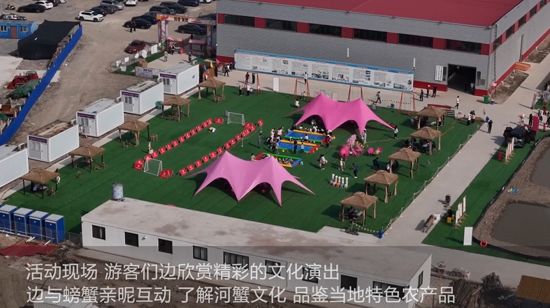 河北丰南：稻田蟹带旺乡村游的封面图片