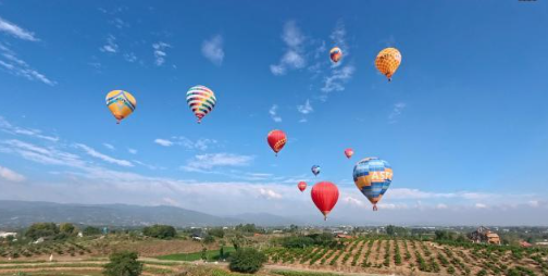 促低空文旅发展 2025年全国热气球精英赛四川金堂启幕