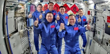 中国第七次“太空会师”：在“天宫”续写“老友记”的配图