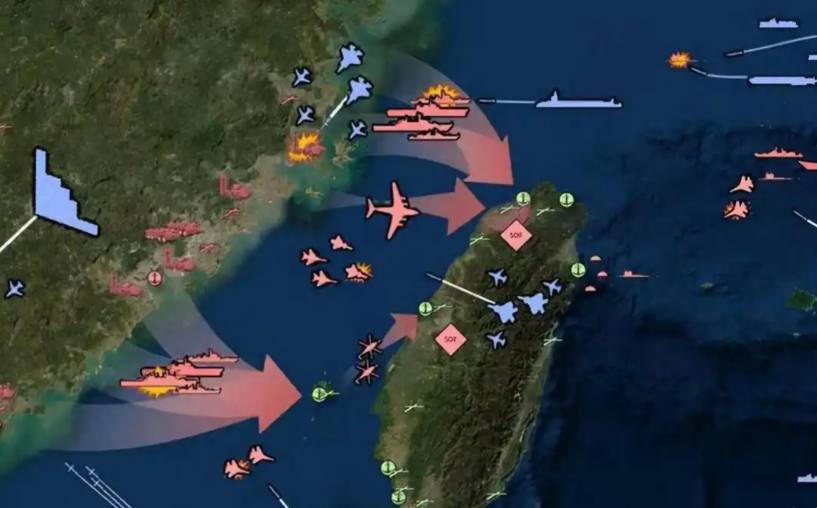 解放军将以更强大能力粉碎“台独”图谋和外来干涉的配图