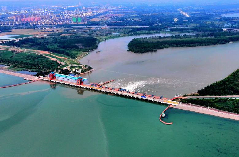 汛后蓄水完成 小浪底水库水位创历史同期最高的配图