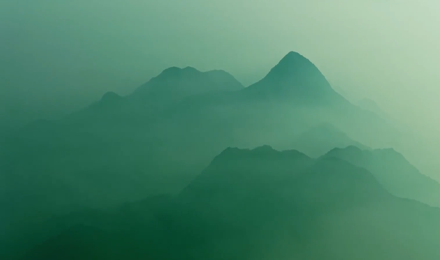  流动的“千里江山图”！现实版青绿山水有画面了的封面图片