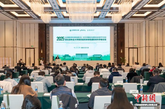 2025北京国际青年创新发展论坛生态文明建设与绿色科技创新平行论坛举办的配图