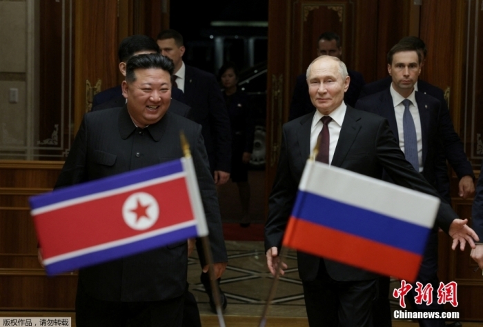 金正恩复信：尊重支持普京，与俄罗斯始终站在一起的配图