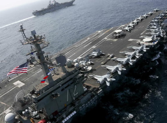 意在展示武力?美方宣布将在中东举行空军战备演习的封面图片