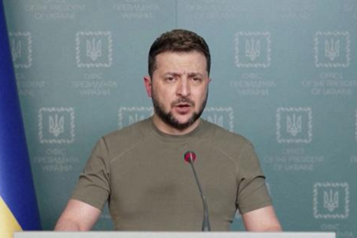 泽连斯基否认将于近期公布乌总统选举计划的配图