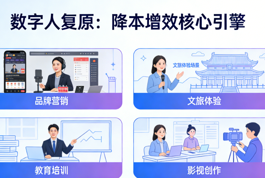 数字人复原赋能产业|纵横华媒×阿里云,打造AI内容新生产力